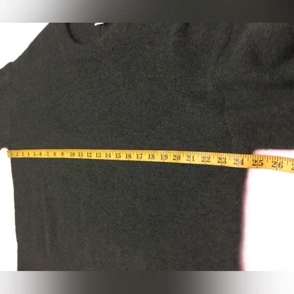 Calvin Klein Deep Green Crew Neck Sweater - Picture 6 of 15